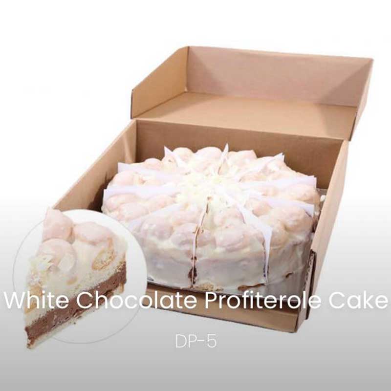 White-Chocolate-Profiterole-Cake